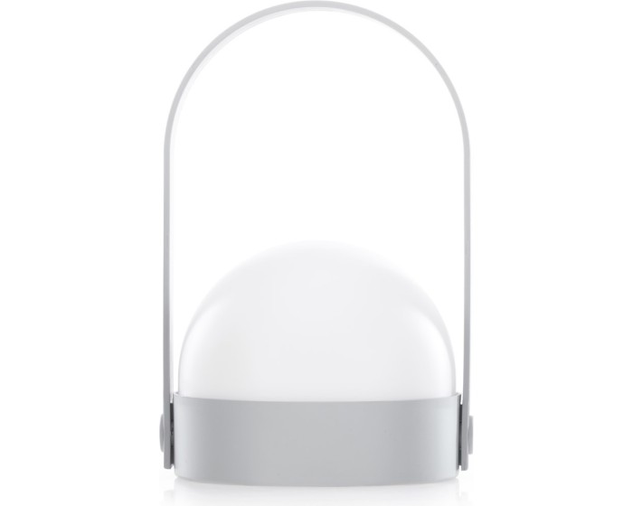Přenosná LED lampa KAMPI šedá