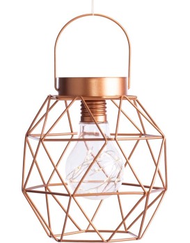 LED dekorace BALBU měděná