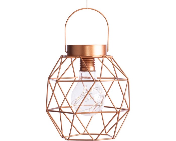 LED dekorace BALBU měděná