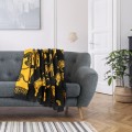 Deka AmeliaHome Zaria černá/žlutá