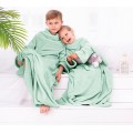 Dětská deka s rukávy DecoKing Lazy mátová