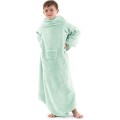 Dětská deka s rukávy DecoKing Lazy mátová
