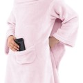 Dětská deka s rukávy DecoKing Lazy růžová