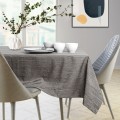 Sada ubrusu a běhounu na stůl AmeliaHome VESTA 115x180+35x180 cm hnědá