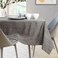 Sada ubrusu a běhounu na stůl AmeliaHome VESTA 115x180+35x180 cm hnědá