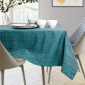 Sada ubrusu a běhounu na stůl AmeliaHome VESTA 115x300+35x300 cm mořská modř