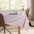Sada ubrusu a běhounu na stůl DecoKing Pure pudrově růžová
