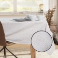 Kulatý ubrus DecoKing SPARKLE krémový