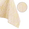 Ubrus AmeliaHome White Christmas zlatý