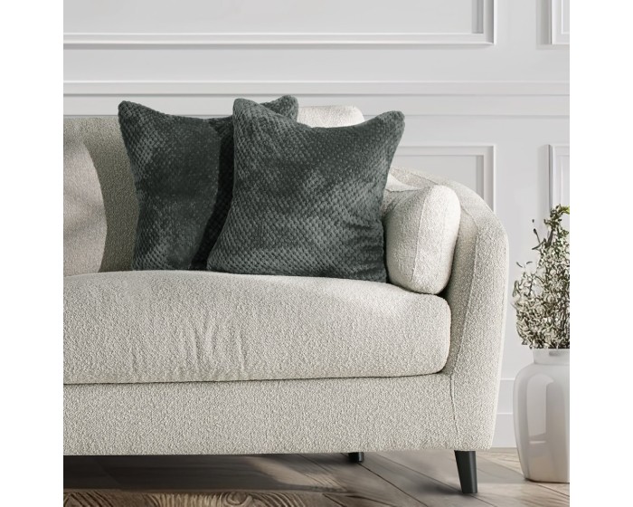 Povlaky na polštáře Decoking Xela tmavě šedé 45x45 - 2 kusy