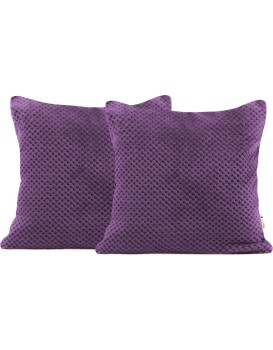 Povlak na polštář DecoKing HENRY 45x45 cm fialový