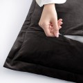Povlaky na polštáře AmeliaHome Velvet Side černé