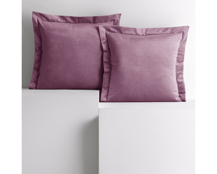 Povlaky na polštáře AmeliaHome Velvet Side růžové