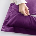 Povlaky na polštáře AmeliaHome Velvet Side švestkové