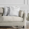 Povlaky na polštáře AmeliaHome Velvet Side bílé
