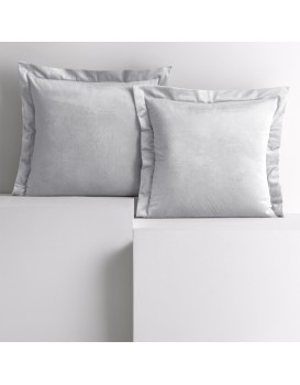 Povlaky na polštáře AmeliaHome Velvet Side bílé