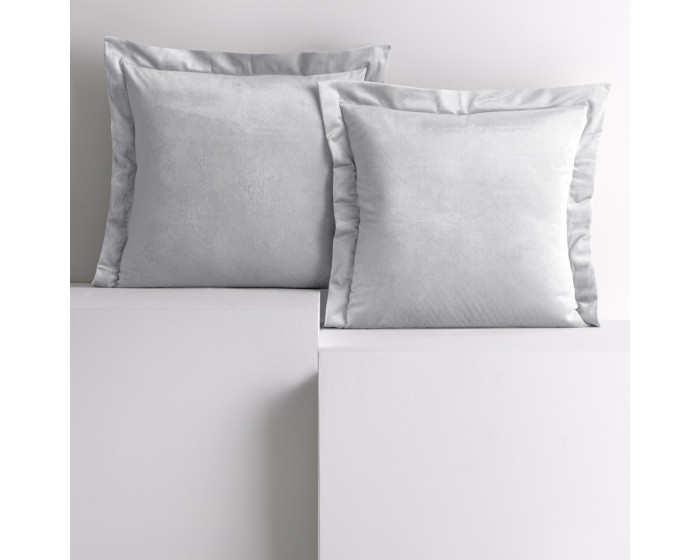 Povlaky na polštáře AmeliaHome Velvet Side bílé