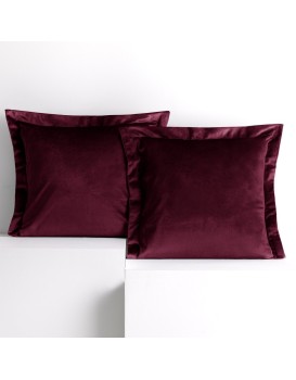 Sada 2 ks povlaků na polštáře AmeliaHome Velvet Side červená