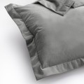 Povlaky na polštáře AmeliaHome Velvet Side Si šedé
