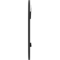 Kulaté nástěnné zrcadlo HUB 61 cm černé