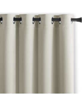 Závěs AmeliaHome Blackout s průchodkami 140x270 cm krémový