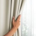 Závěs AmeliaHome Blackout s průchodkami 140x175 cm krémový