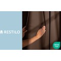 Závěs AmeliaHome Blackout s průchodkami 140x245 cm tmavě hnědý