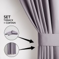Závěs AmeliaHome Blackout s průchodkami 140x270 cm růžový