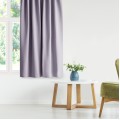Závěs AmeliaHome Blackout s průchodkami 140x270 cm růžový