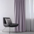 Závěs AmeliaHome Blackout s průchodkami 140x270 cm růžový