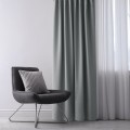Závěs AmeliaHome Blackout s průchodkami 140x245 cm stříbrný