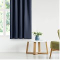 Závěs AmeliaHome Blackout s multifunkční páskou 140x270 cm tmavě modrý