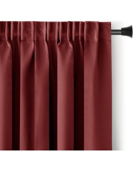 Závěs AmeliaHome Blackout s multifunkční páskou 140x270 cm růžový