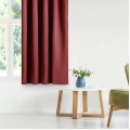 Závěs AmeliaHome Blackout s multifunkční páskou 140x270 cm růžový