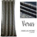 Závěs AmeliaHome Blackout s průchodkami 140x250 cm námořnický/modrý