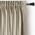 Závěs AmeliaHome Velvet s multifunkční páskou 140x245 cm béžový