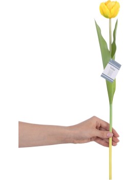 Umělá květina TULIPI žlutá