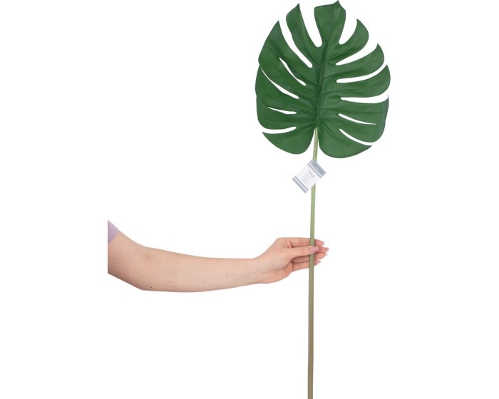 Umělá květina TROPI Monstera II zelená
