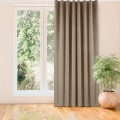 Závěs Homede Vila s řasící páskou Wave 7 cm béžový