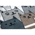 Dětský koberec BEO GATTI šedý
