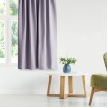 Závěs AmeliaHome Blackout s průchodkami 140x245 cm pudrově růžový