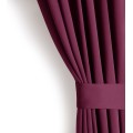 Závěs AmeliaHome Blackout s multifunkční páskou 140x270 cm fialový