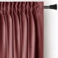 Závěs AmeliaHome Velvet s multifunkční páskou 140x270 cm růžový
