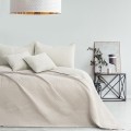 Prošívaný přehoz na postel SOFTA 170x270 béžovo-krémový