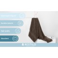 Sada ručníků DecoKing Marina 2+4 ks hnědá