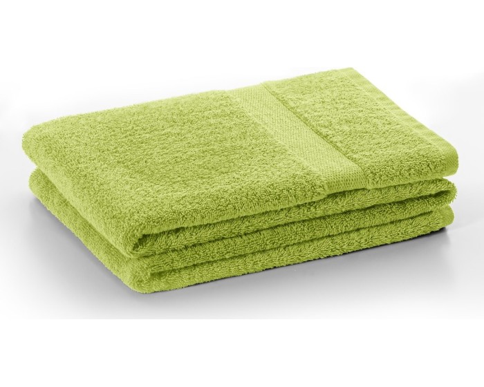 Bavlněný ručník DecoKing Marina 50x100 cm sytě celadonový