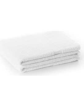 Bavlněný ručník DecoKing Marina 50x100 cm bílý
