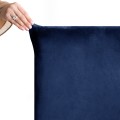 Napínací potah na židli s opěradlem SENTO 4 ks indigo