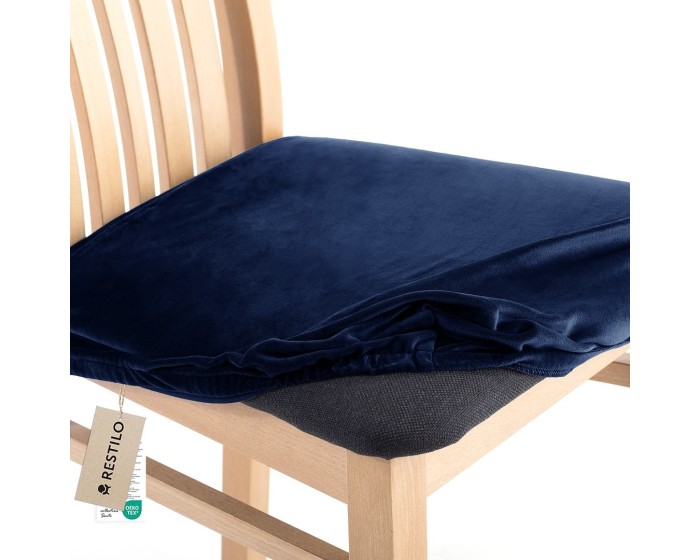 Napínací potah na židli SENTO II 1 ks indigo