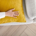 Sada 2 ks povlaků na polštáře RESTILO LAILA hořčicová